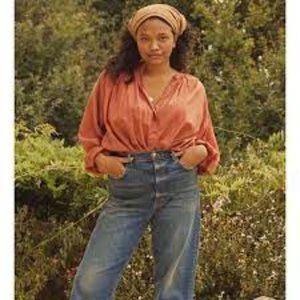 Doen Jane Blouse in Tierra (XXL)